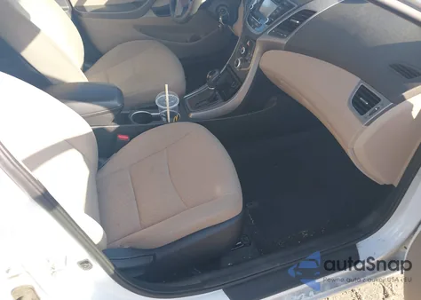 2016 Hyundai Elantra Se z USA, uszkodzony, nr VIN 5NPDH4AEXGH797317